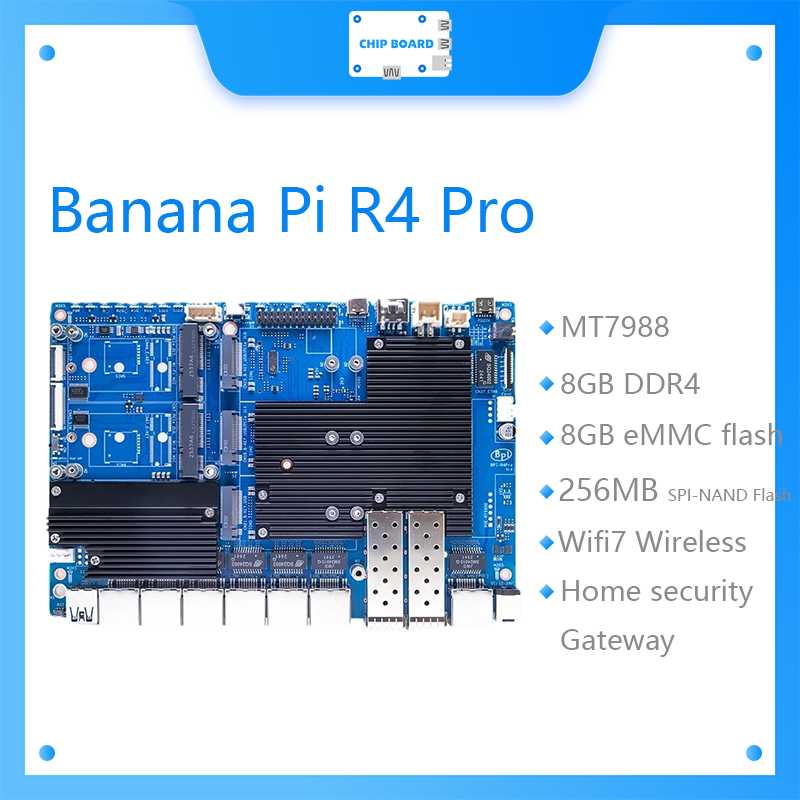 Banana Pi BPI-R4 Pro board off - Bananapi Bpi R4 Wifi 7 review and price