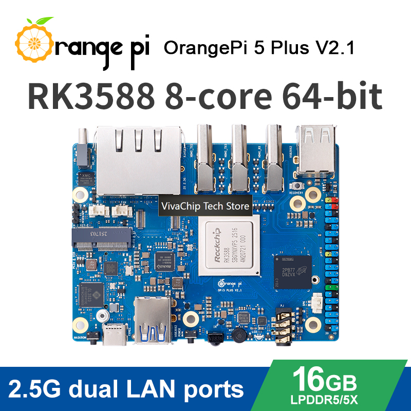 VivaCTOrange Pi 5 Plus Mini PC - Rk3588 Mini Pc Board review and price